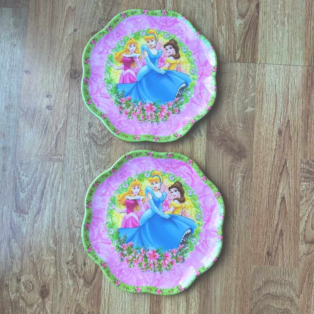 Disney Princess Zak Designs Melamine Plates